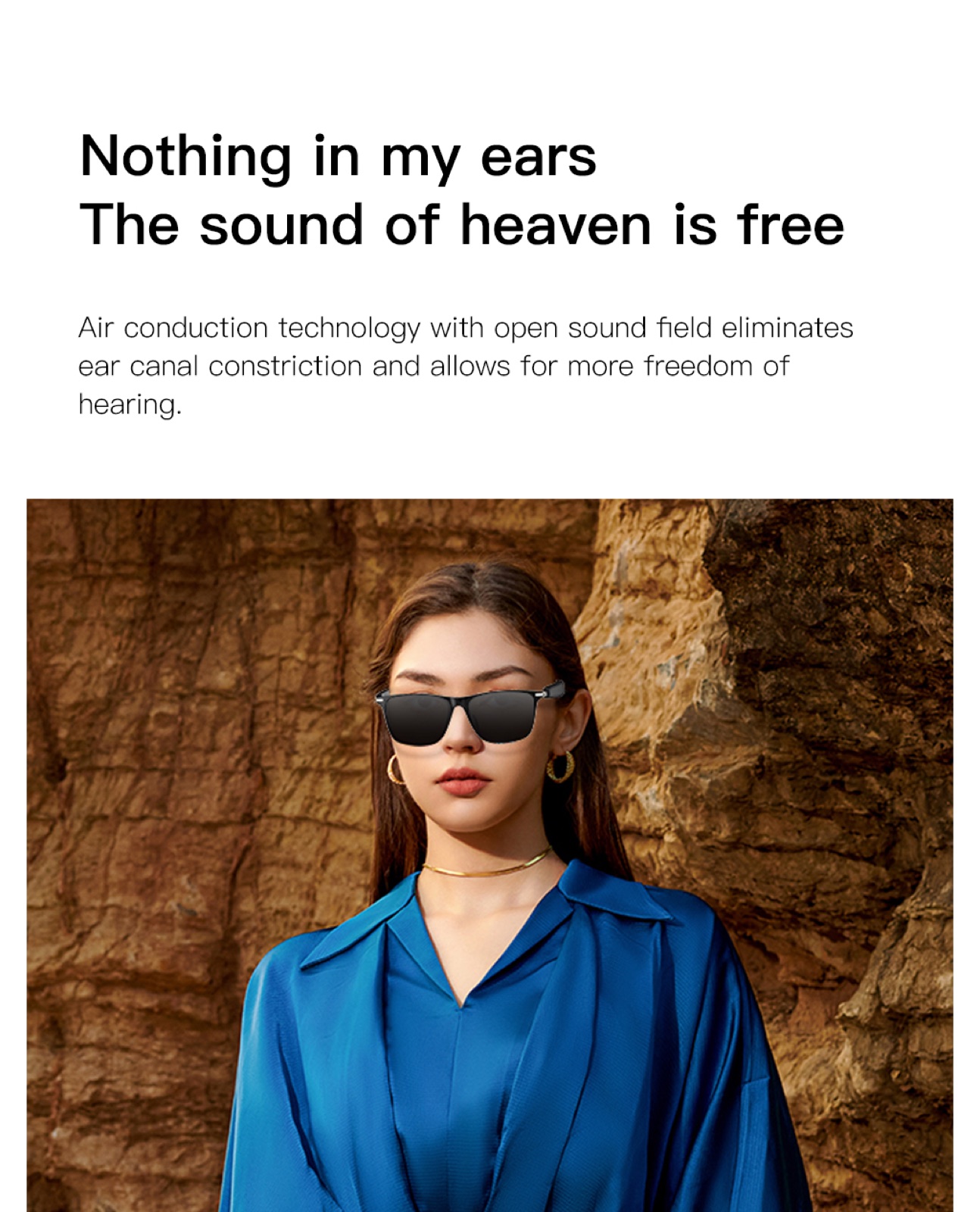 OXIVUE M01PRO AI smart glasses — feature detail 06
