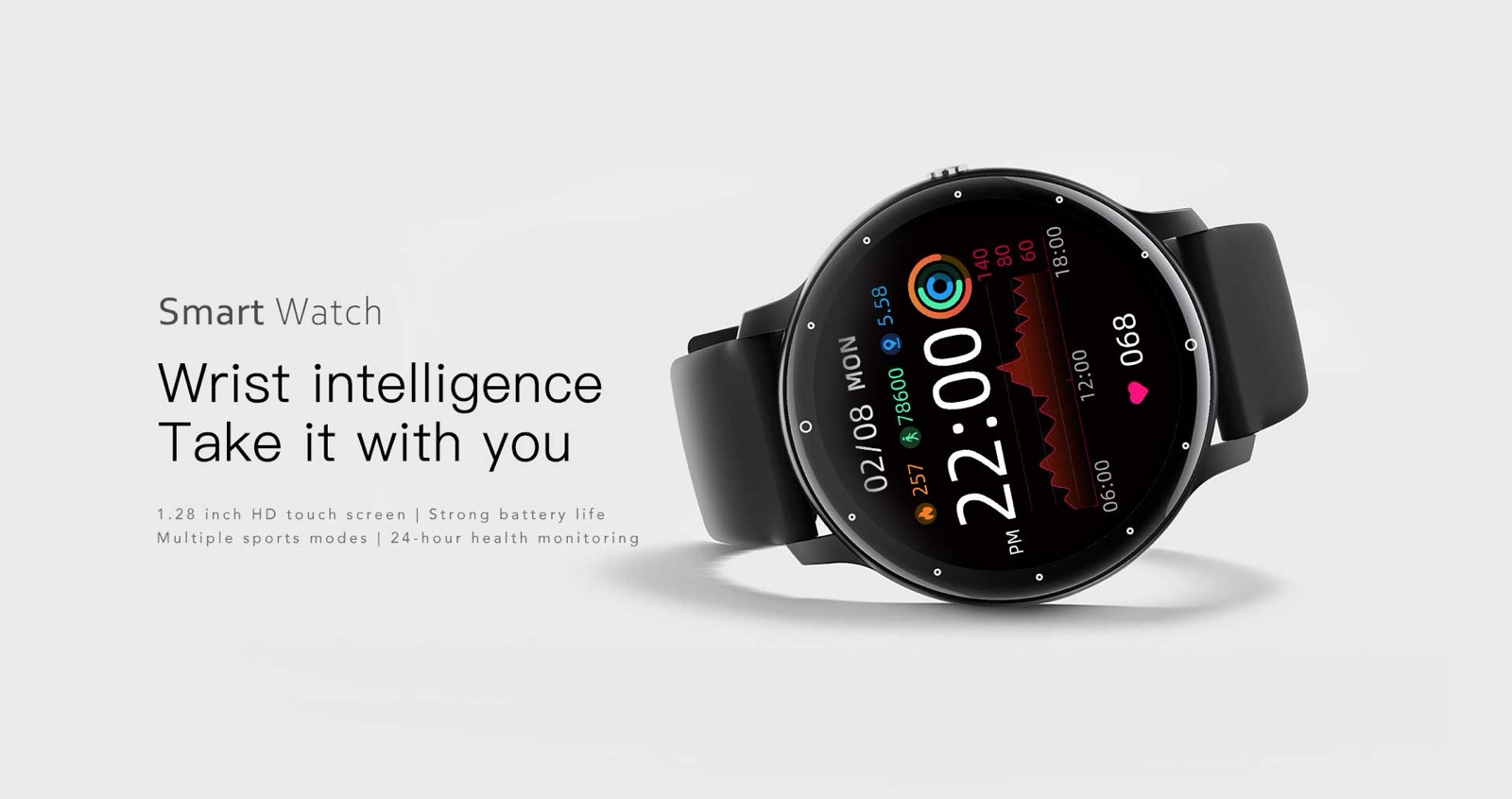 OXIVUE 02CPRO smart watch — feature detail 01